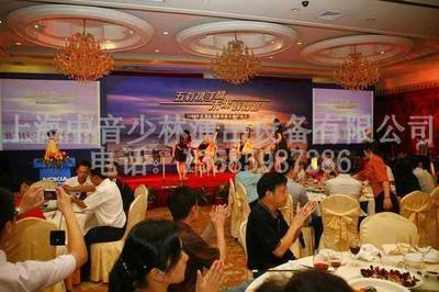 專業會務服務 上海中音少林的燈光音響出租與布置
